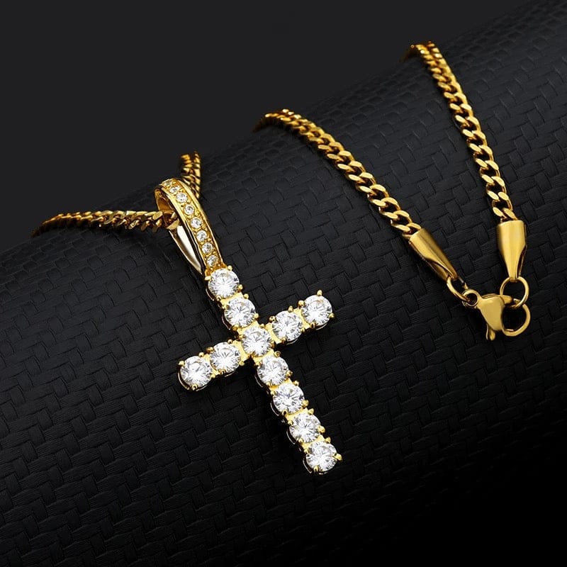 Gold Cross Necklace