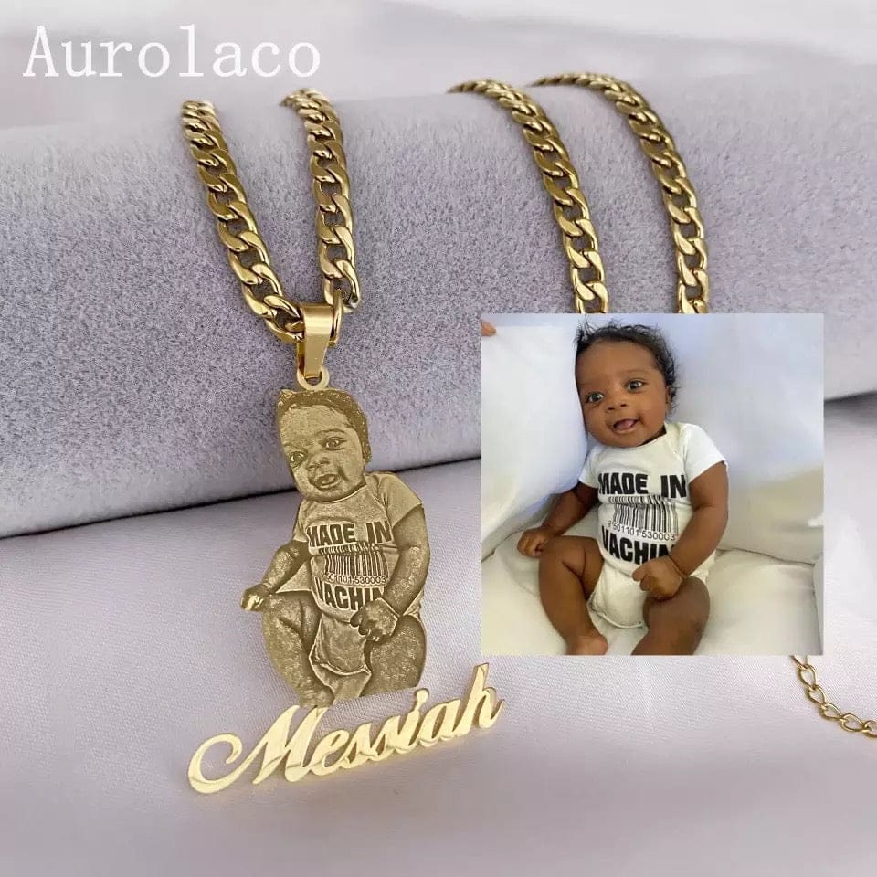 Custom Photo Necklace