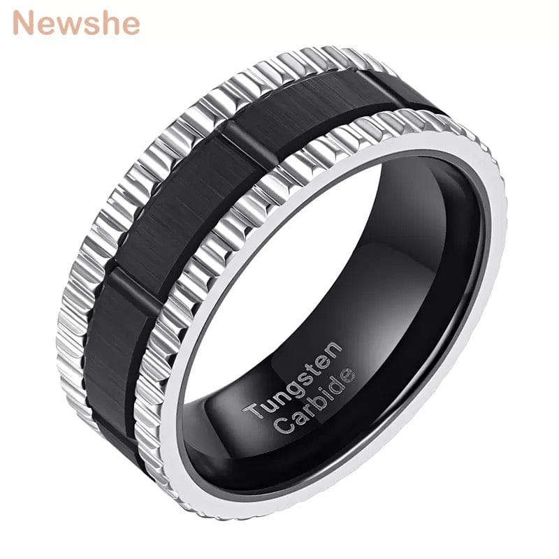 Tungsten Carbide Men's Wedding Band