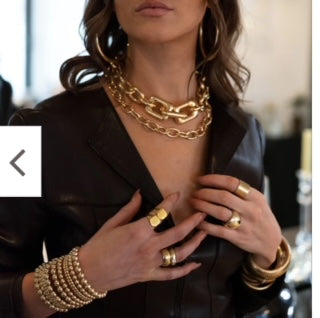 Making A Statement WIth Gold Jewelry