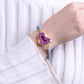 Natural Agate Druzy Stone Bracelet -Available In Multiple Colors