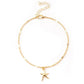 Summer Boho Starfish Women Anklet Foot Chain Jewelry Ankle Bracelet Femme Cheville Bijoux Pulseras Tobilleras Mujer Enkelbandje