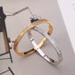 Hot  Brand Products Screw Fashion Luxury For women men Bracelet Cubic Zirconia Inlaid Party Elegant Style Couple Bracelet