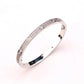 Hot  Brand Products Screw Fashion Luxury For women men Bracelet Cubic Zirconia Inlaid Party Elegant Style Couple Bracelet