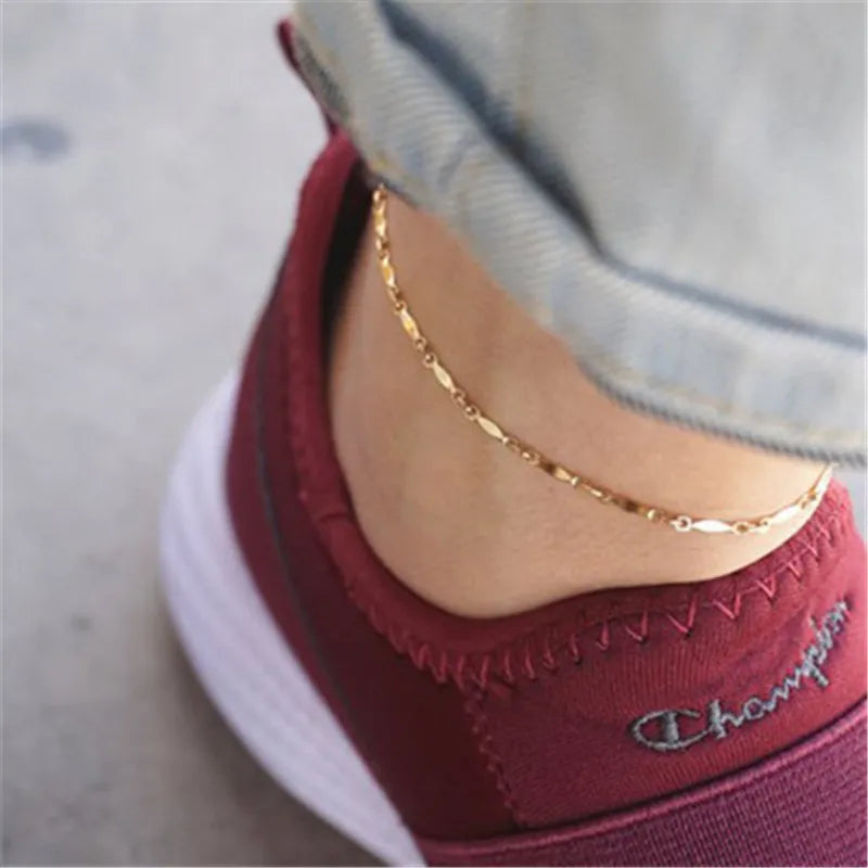 Fine Sexy Anklet Ankle Bracelet Cheville Barefoot Sandals Foot Jewelry Leg Chain On Foot Pulsera Tobillo For Women Halhal