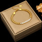 EILIECK 316L Stainless Steel Gold Color Geometric Bracelet For Women Girl Fashion New Holiday Gift Wrist Chain Jewelry Pulsera