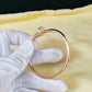 Classic V GOLD Nail Bracelet For Women Open bangles Female Temperament Simple Trendy jewelry for women free shipiing itemss