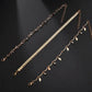 Layered Gold Color Leaves Pendant Chain Ankle Bracelet Leg Foot Jewelry Boho Charm Anklets Set Women Crystal Accessories Bijoux