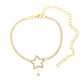 Luxury Star Rhinestone Anklet for Women Sexy Beach Foot Jewelry Delicate Shiny Foot Chain Beautiful Elegant Foot Accessories