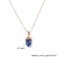 Natural Stone Bullet Pendant Necklace Amethysts Opal Agates Charm Necklace Healing Energy Jewelry Party Wedding Gift For Women