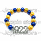 Fashion Greek sorority SIGMA GAMMA RHO society Rhinestone letter 1922 Metal Pendant pearl beads bracelet bangle