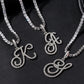 Cursive Initial Name Letter CZ Anklets Bracelet For Women Bling Shiny Crystal Tennis Chain Anklet Fashion Beach Leg Foot Jewelry
