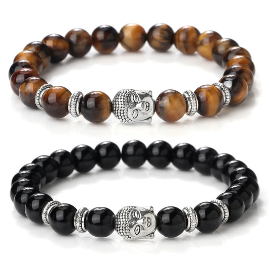 Charm Vintage Men's Beaded Bracelet ( Available In a Variety  of Styles
