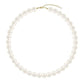 The Chloe Circular Glass Pearl Necklace -