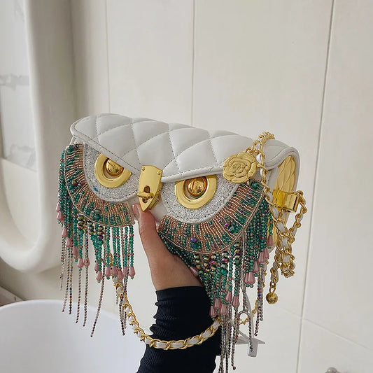 One-of a-Kind-Olivia Owl Women's Handbag