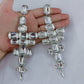Geometric Long Tassel Square Pendat Hanging DangleWomen  Earrings f