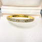 Fashion Designer Titanium Steel Bracelet For Women 18k Gold Plating Inlaid Zircon Bracelet Female  pulseras mujer