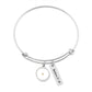 VILLWICE Pulseras Mujer Faith Mustard Seed Bangle Bracelets Stainless Steel Gold Plated Christian Jewelry Inspirational Gift