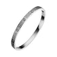 2023 New Design Gold Color Zircon And Cross Nut Nail Bracelet Gold & Bangle For Woman Stainless Steel Screw Brand Jewelry