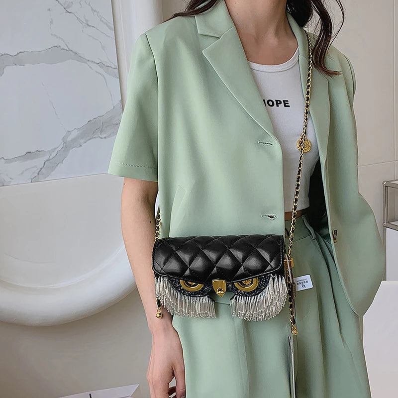 One-of a-Kind-Olivia Owl Women's Handbag