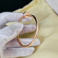 Classic V GOLD Nail Bracelet For Women Open bangles Female Temperament Simple Trendy jewelry for women free shipiing itemss
