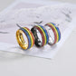 Rainbow Pride Love Unisex Stainless Steel Ring