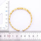 New Arrival Open Bracelet for Women Trendy Couples Bangles Hollow LOVE Heart Party Wedding Zircon Jewelry Accessories Gifts