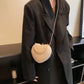 Heart Shaped  Handbagd-Available In Red  or Silver