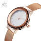Shengke Fashion Women Watches Stainless Steel Silver Wrist Watches Luxury Ladies Rhinestones Clock Quartz Watch Montre Femme