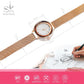 Shengke Fashion Women Watches Stainless Steel Silver Wrist Watches Luxury Ladies Rhinestones Clock Quartz Watch Montre Femme