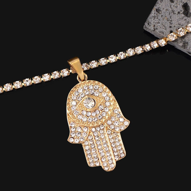Hamsa Hand Unisex Necklace