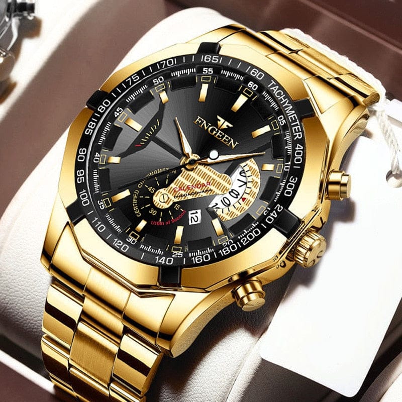 FNGEEN New Concept Quartz Watches Fashion Casual Military Sports Wristwatch Waterproof Luxury Men&#39;s Clock Relogio Masculino S001
