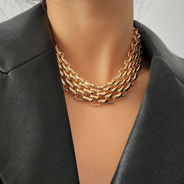 Chunky Gold Women's Necklace