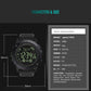 MNWT Smartwatch 33-month Standby Time 24h All-Weather Monitoring Smart Watch For IOS And Android