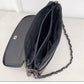 Edgy Vintage Black Women's Cross Handbag