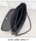 Edgy Vintage Black Women's Cross Handbag