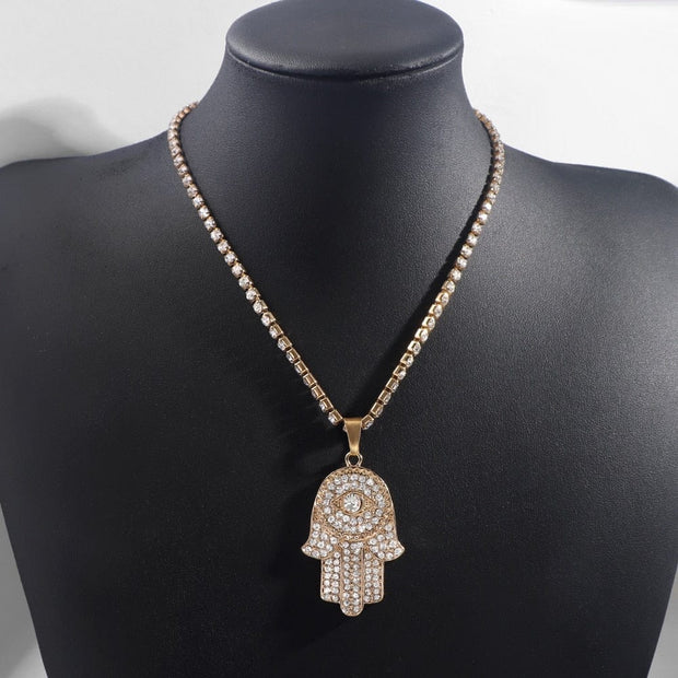 Hamsa Hand Unisex Necklace