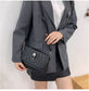 Edgy Vintage Black Women's Cross Handbag