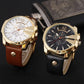 Dapper Gold Casual Men's  Watch