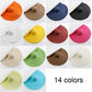 Summer 25cm Large Wide Brim Foldable Sun Hats For Women Oversized Sun Shade Hat Travel Straw Hat Lady UV Protection Beach Hat