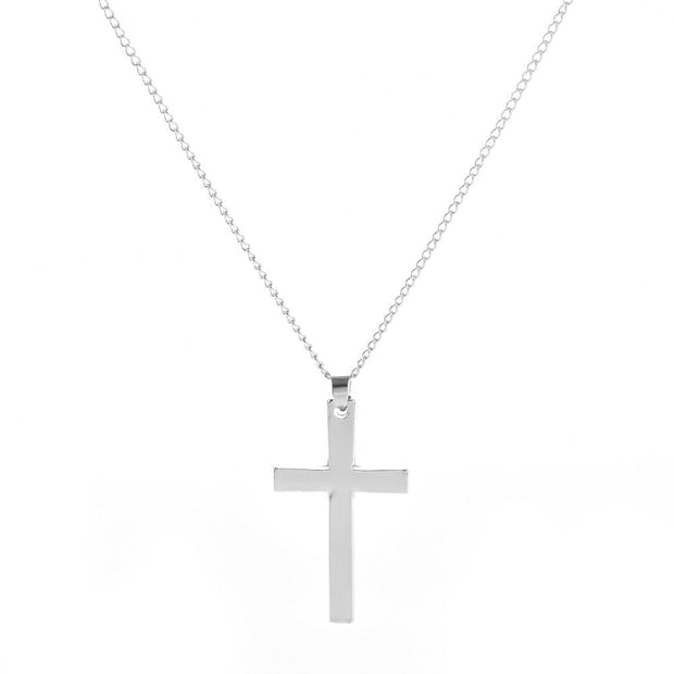 Simple Love Minimalist Cross Women's Necklace