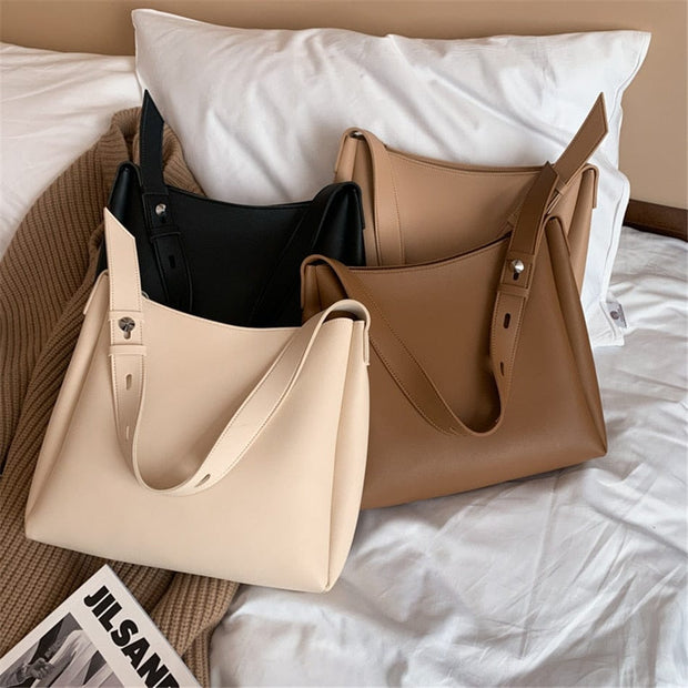 Claire  Black Tote Shoulder Bag  with mini bag
