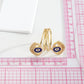 Evil Eye Adjustable  Finger Rings