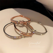Exquisite Women's Blinged out Bangles Bracelet  Bangle