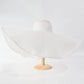 Summer 25cm Large Wide Brim Foldable Sun Hats For Women Oversized Sun Shade Hat Travel Straw Hat Lady UV Protection Beach Hat