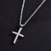 Simple Love Minimalist Cross Women's Necklace