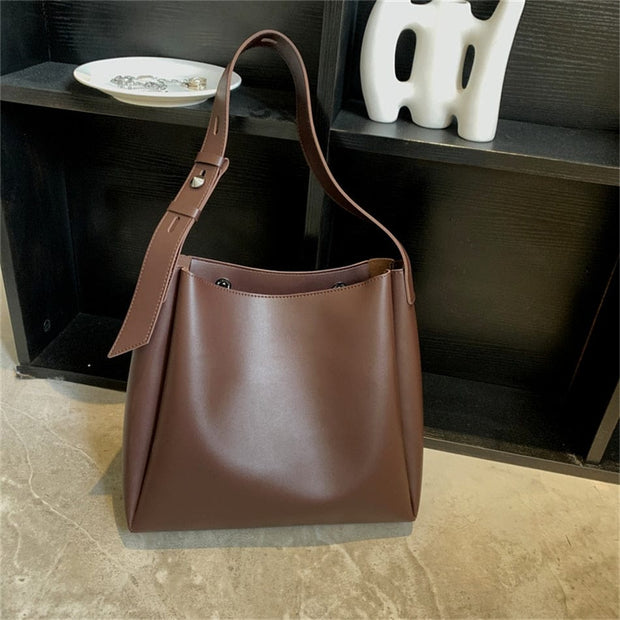 Claire  Black Tote Shoulder Bag  with mini bag