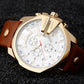 Dapper Gold Casual Men's  Watch