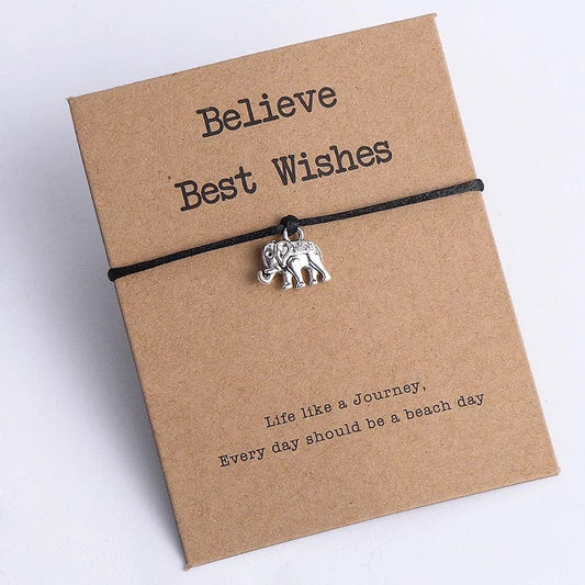 Best Wishes Elephant Bracelet