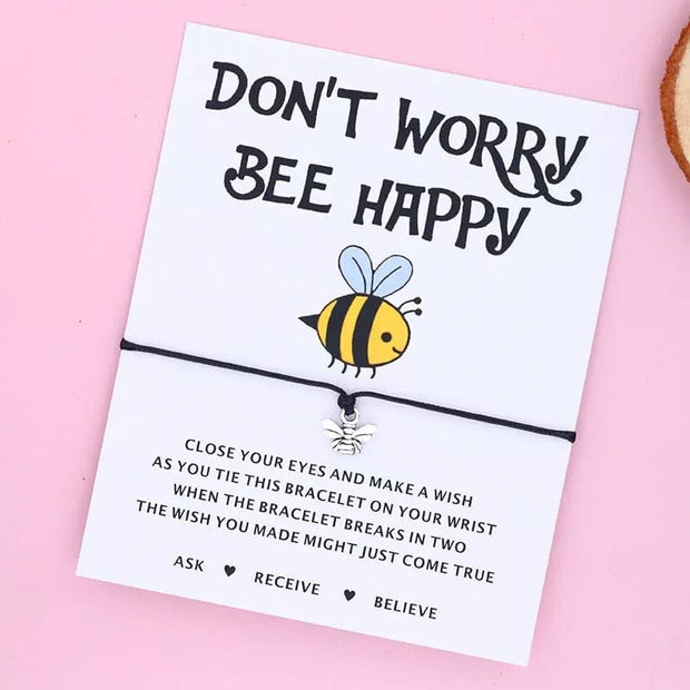 Don't Worry Bee Happy Bracelet